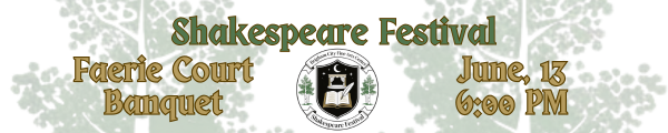 Shakespeare Festival Banquet