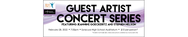 Syracuse Symphony - Guest Artist Concert Series